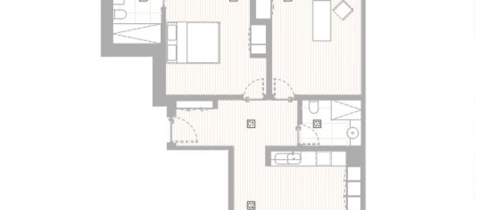 Apartamento T1 em São Gonçalo De Lagos de 106 m²