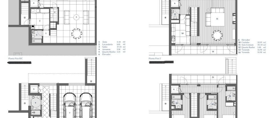 Maison T3 à Ramalde de 226 m²