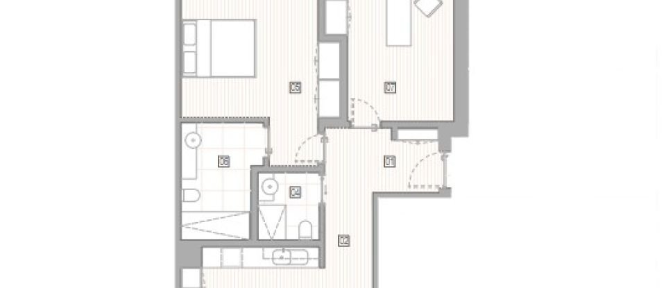 Apartamento T1 em São Gonçalo De Lagos de 102 m²