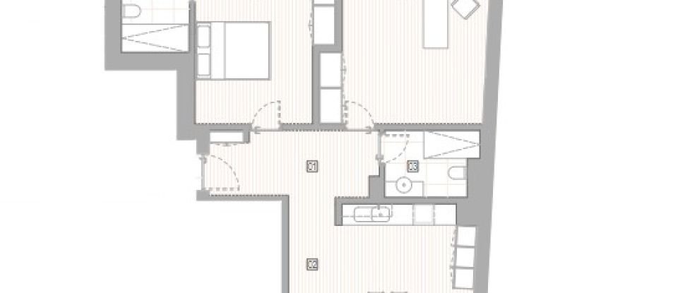 Apartamento T1 em São Gonçalo De Lagos de 114 m²