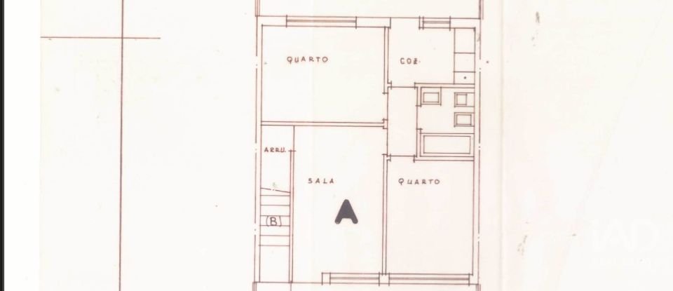Andar de moradia  T2 em Mafamude e Vilar do Paraíso de 49 m²