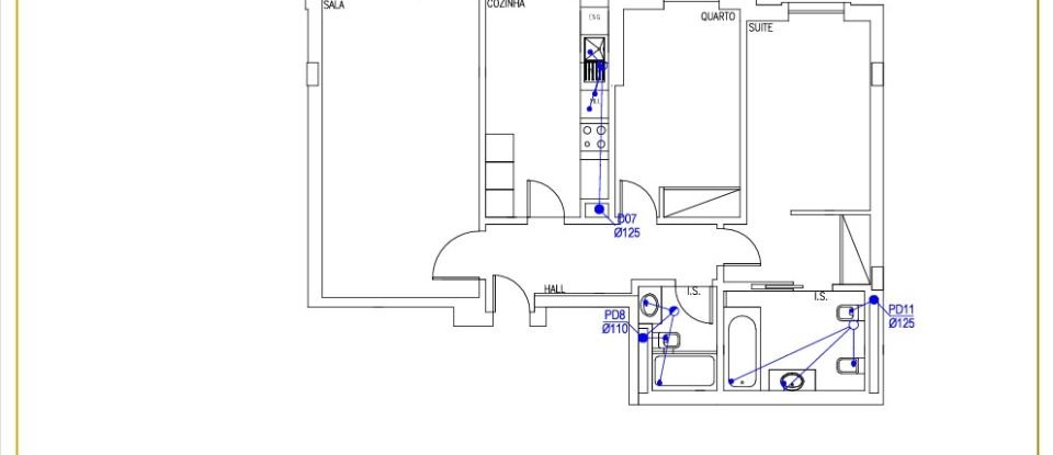Apartamento T2 em Águas Livres de 111 m²