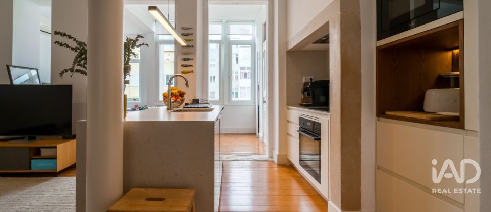 Apartamento T2 em Campo de Ourique de 84 m²