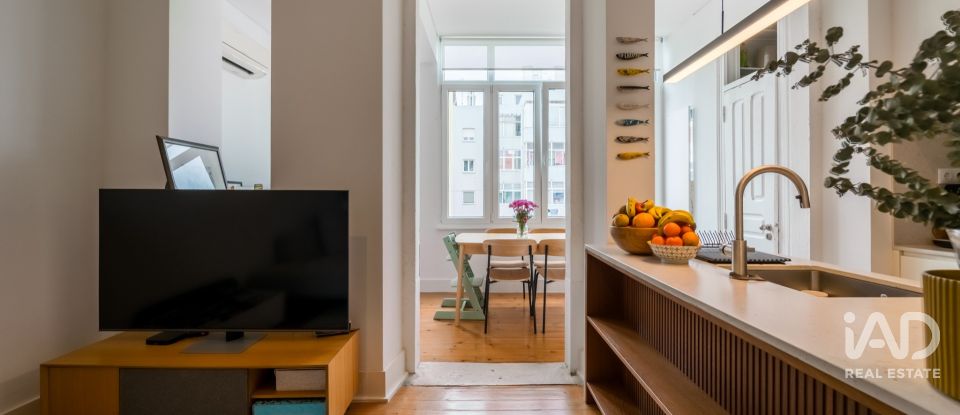 Apartamento T2 em Campo de Ourique de 84 m²