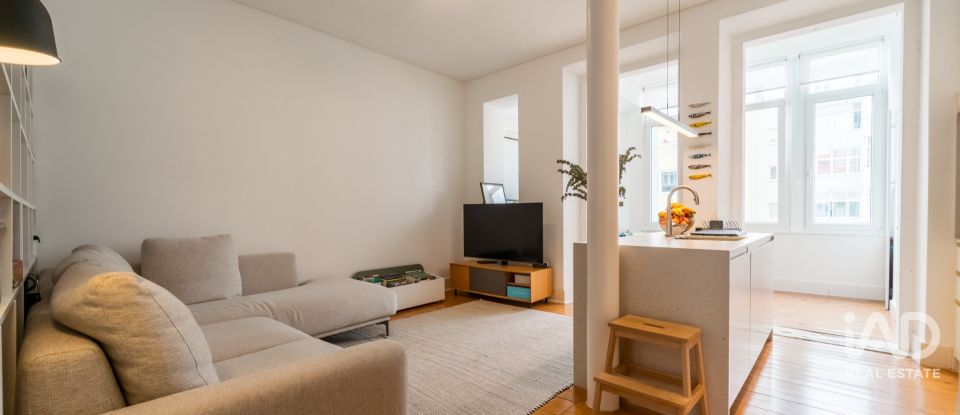 Apartamento T2 em Campo de Ourique de 84 m²