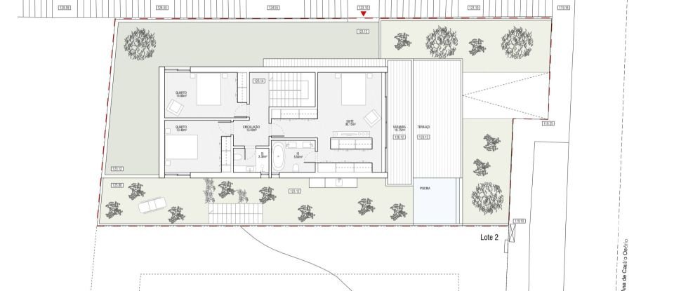 Terreno urbano em Sesimbra (Castelo) de 344 m²