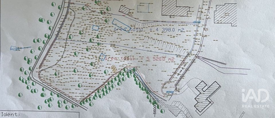Terreno em Recezinhos (São Mamede) de 4 398 m²