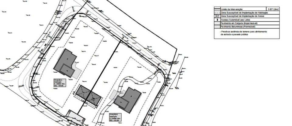 Terreno em Alcoentre de 5 871 m²