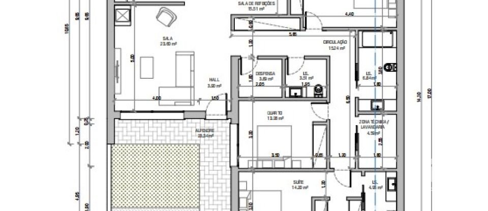 Terrain à Alcoentre de 9 246 m²