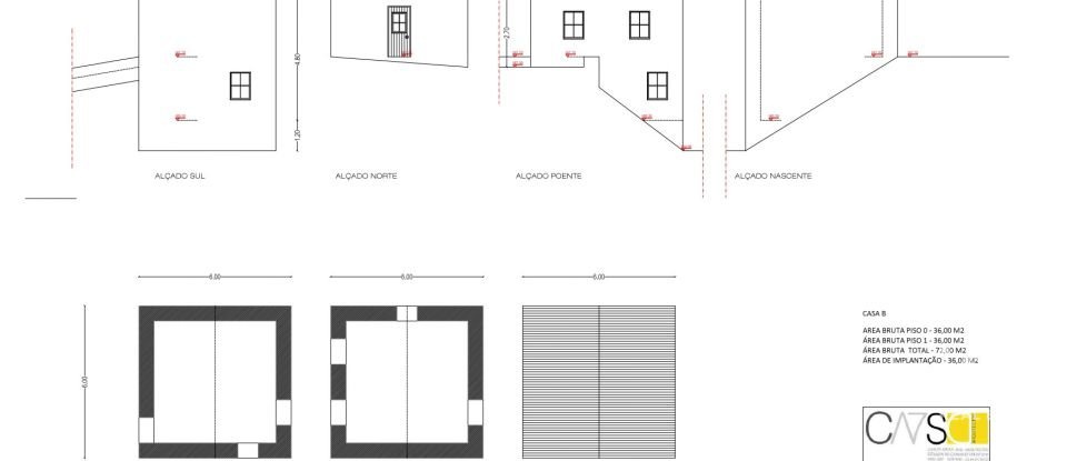 Maison T2 à Ribeiras de 175 m²