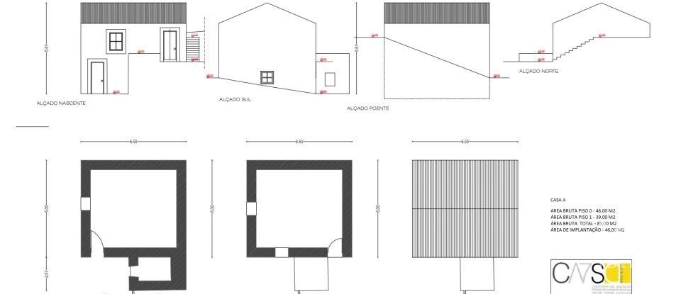 Maison T2 à Ribeiras de 175 m²