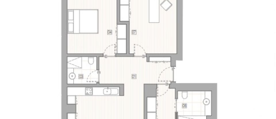 Apartamento T2 em São Gonçalo De Lagos de 139 m²