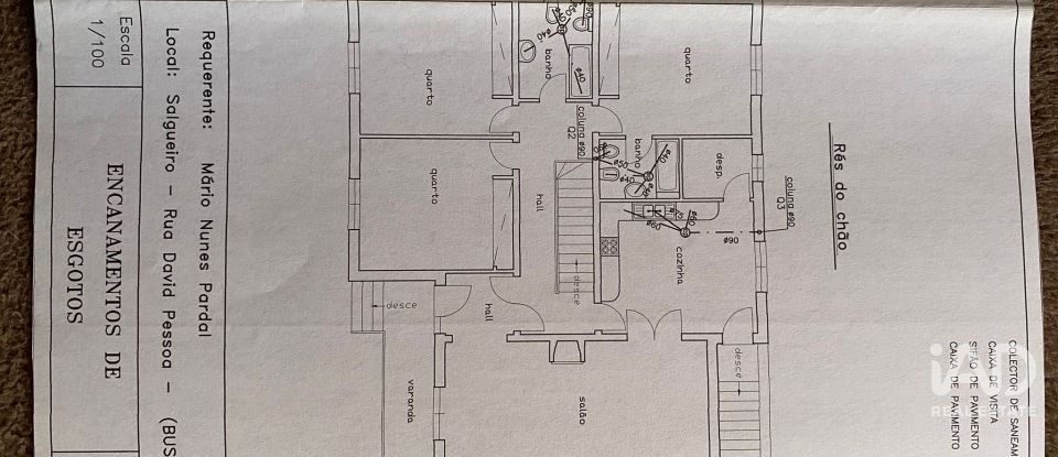 Moradia T3 em Bustos, Troviscal e Mamarrosa de 133 m²