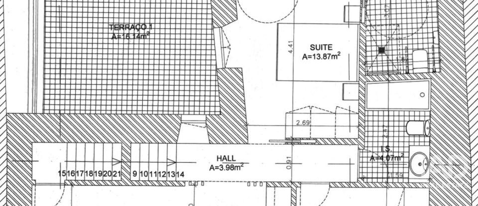 Apartamento T3 em Queluz e Belas de 107 m²