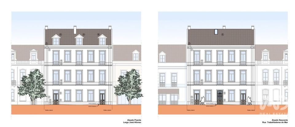 Appartement T2 à Setúbal (São Julião, Nossa Senhora da Anunciada e Santa Maria da Graça) de 100 m²