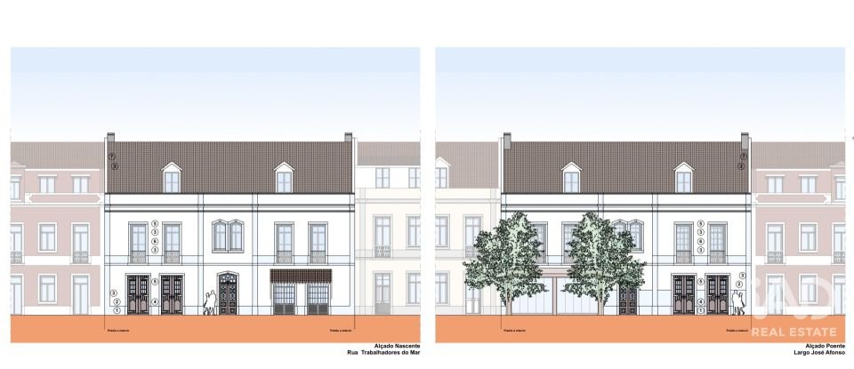 Appartement T2 à Setúbal (São Julião, Nossa Senhora da Anunciada e Santa Maria da Graça) de 100 m²