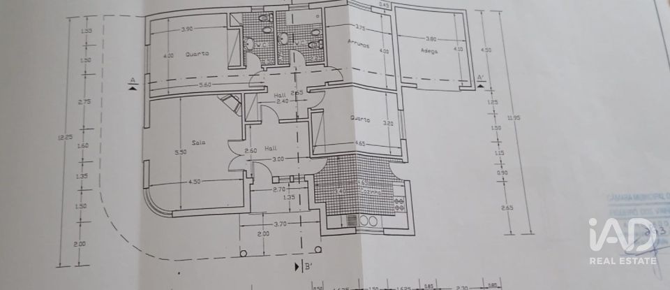 Lodge T4 in Aguda of 336 m²