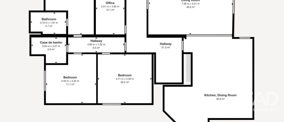 Cottage T5 in Canelas of 864 m²