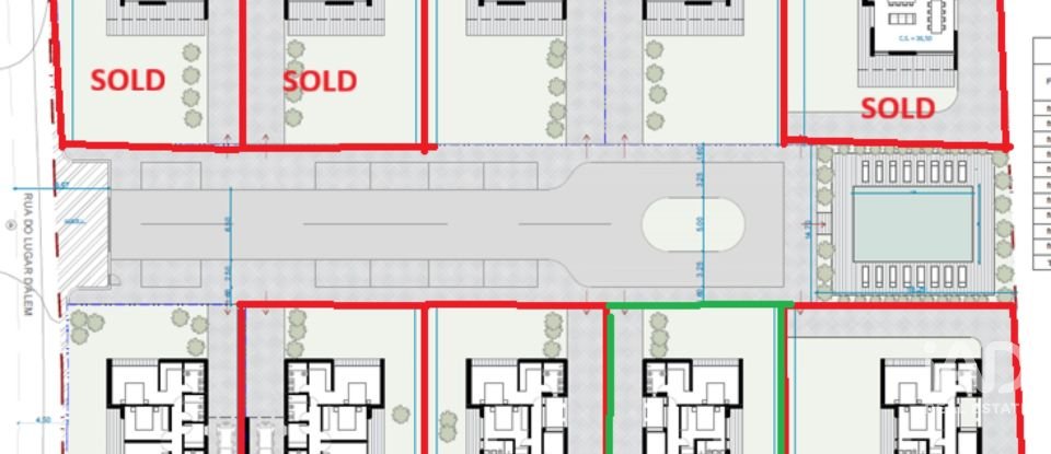 Moradia T4 em Santa Maria, São Pedro e Sobral da Lagoa de 212 m²