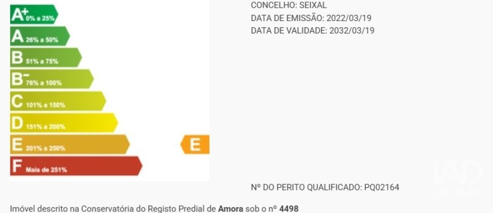 Moradia T3 em Corroios de 109 m²