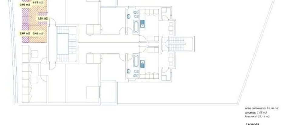 Appartement T2 à Campo de Ourique de 88 m²