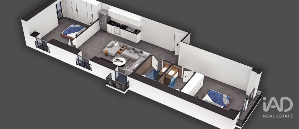 Immeuble à Vila Real de Santo António de 505 m²