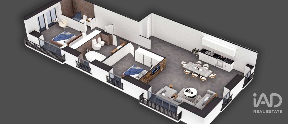 Immeuble à Vila Real de Santo António de 505 m²