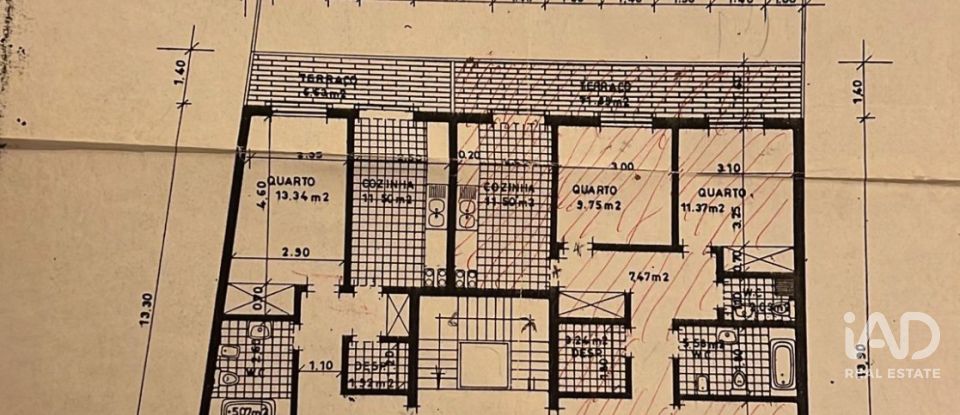 Apartamento T3 em Quarteira de 98 m²