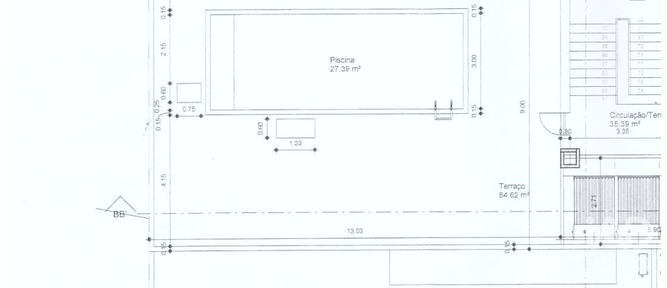 Apartamento T2 em Tavira (Santa Maria e Santiago) de 90 m²