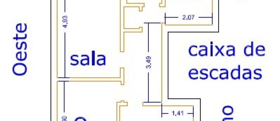 Appartement T2 à Arroios de 65 m²