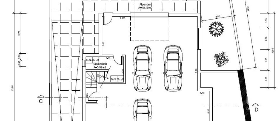 Maison T3 à Ramalhal de 311 m²