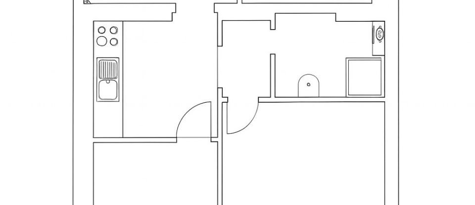 Appartement T2 à Cedofeita, Santo Ildefonso, Sé, Miragaia, São Nicolau e Vitória de 70 m²