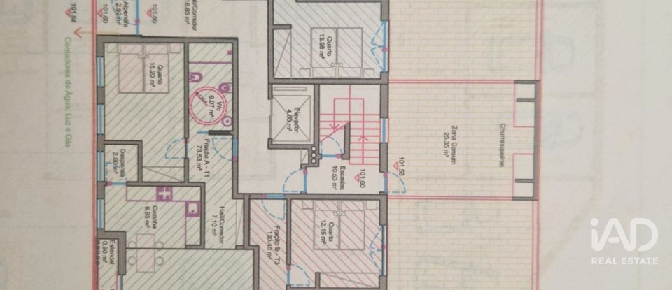 Appartement T3 à Cadaval e Pêro Moniz de 119 m²
