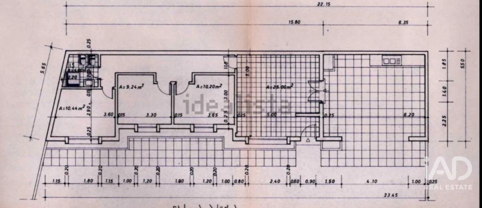 Maison T3 à Corroios de 78 m²