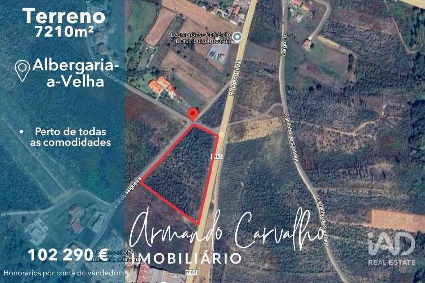 Terrain à Albergaria-a-Velha e Valmaior de 7 210 m²
