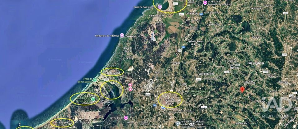 Quinta rurale T0 à Alvorninha de 23 495 m²