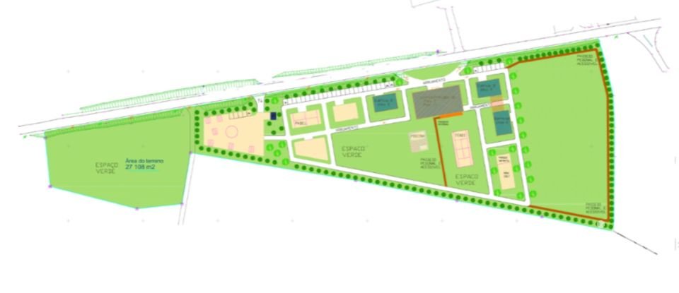Terrain agricole à Pataias e Martingança de 27 108 m²