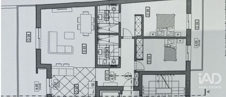 Apartamento T2 em Loulé (São Sebastião) de 104 m²