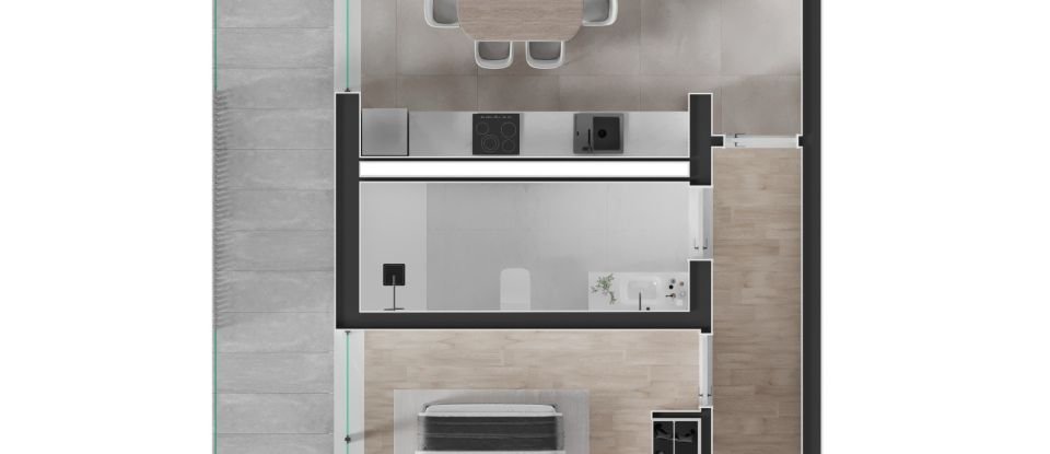 Apartamento T2 em Portimão de 89 m²