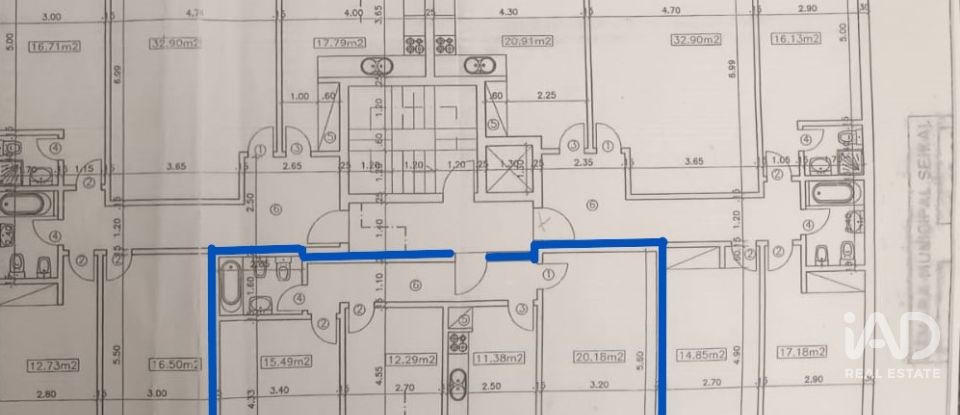 Appartement T2 à Fernão Ferro de 82 m²